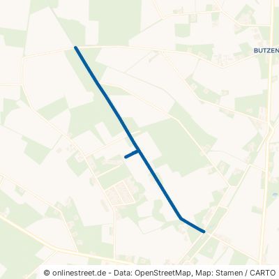 Forstweg Wagenfeld Ströhen 