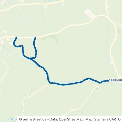 Kesselbergweg Sankt Georgen im Schwarzwald Oberkirnach 