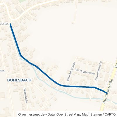 Bachstraße Offenburg Bohlsbach 