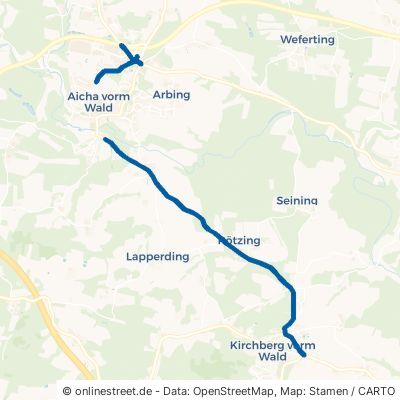 Dreiburgenstraße Aicha vorm Wald Aicha 