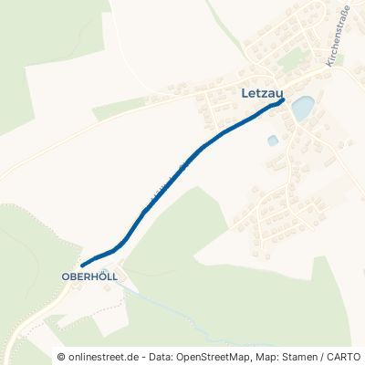 Hölltaler Straße Theisseil Letzau 