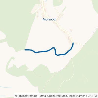 Spitzer Stein Weg Fischbachtal Nonrod 