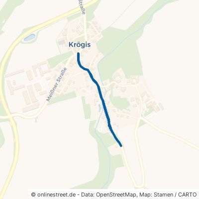 Miltitzer Straße Käbschütztal Krögis 