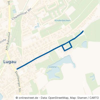 Wiesenstraße Lugau (Erzgebirge) 