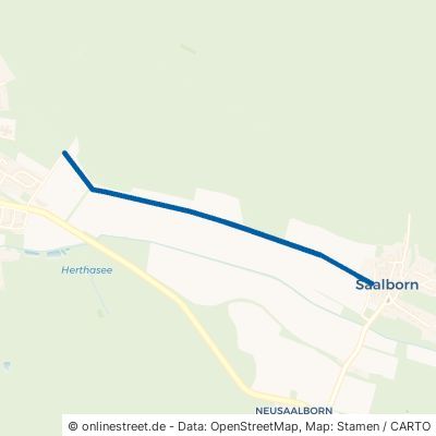 Saalborner Weg Blankenhain Saalborn 