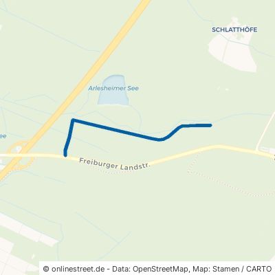 Vogteiwaldweg Freiburg im Breisgau Tiengen 