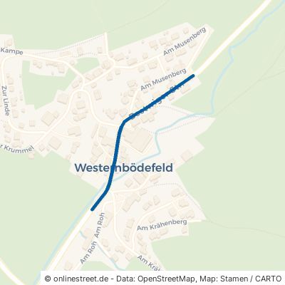 Bestwiger Straße Schmallenberg Westernbödefeld 