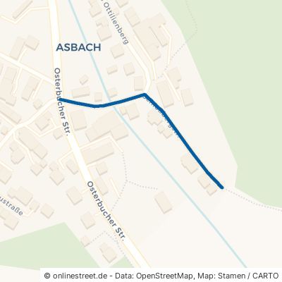 Schloßbergstraße Laugna Asbach 