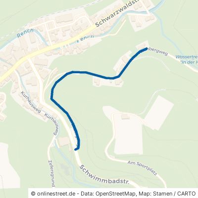 Kirchbergweg Bad Peterstal-Griesbach Bad Peterstal 