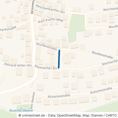 Boslerstraße Remshalden Buoch 