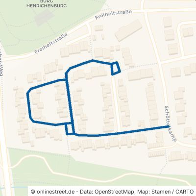 Fürstin-Christine-Straße Castrop-Rauxel Henrichenburg 