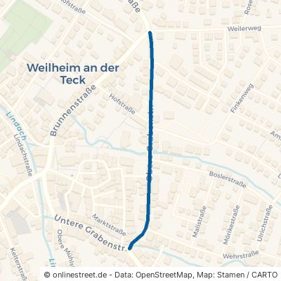 Obere Grabenstraße Weilheim an der Teck Weilheim 