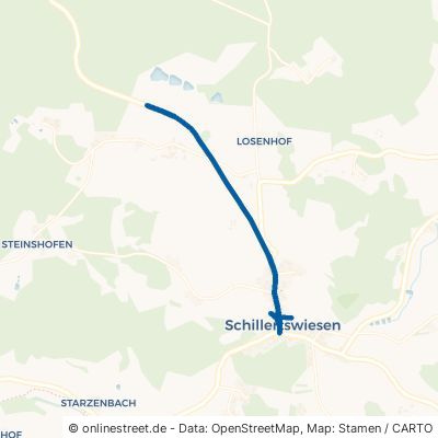 Dangelsdorfer Straße Zell Schillertswiesen 