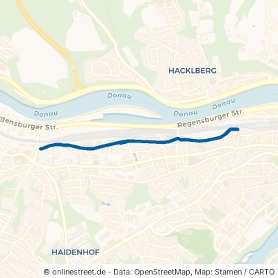 Haitzinger Straße Passau Haidenhof-Nord 