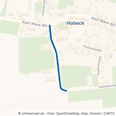 Ernst-Thälmann-Straße Möckern Hobeck 