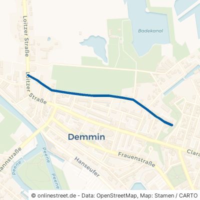 Schwedenwallweg Demmin Demmin 