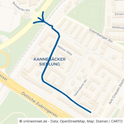 Kannebäckerstraße Köln Humboldt-Gremberg 