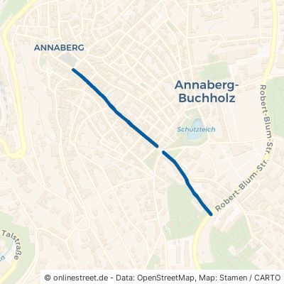 Große Kirchgasse Annaberg-Buchholz Annaberg 