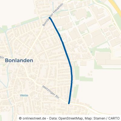 Hohe Straße Filderstadt Bonlanden 