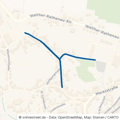 Häuschenstraße Quedlinburg Gernrode 
