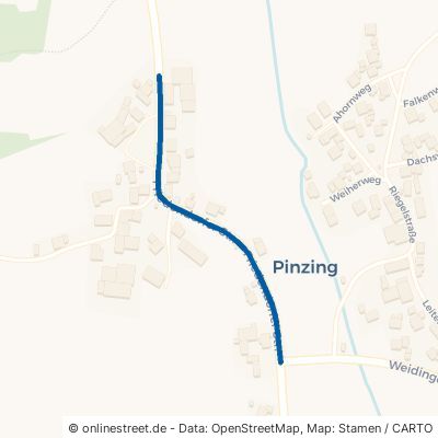 Friedendorfer Straße Weiding Pinzing 