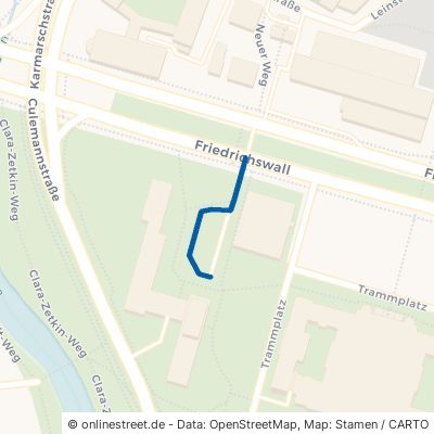 Rudolf-Hillebrecht-Platz Hannover Mitte 