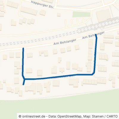 Hausecker Straße Nürnberg Laufamholz 