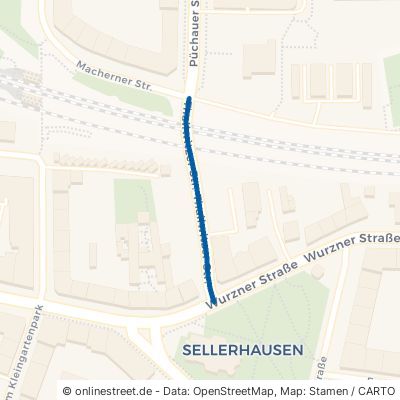 Thallwitzer Straße Leipzig Sellerhausen 