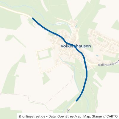 Schweinfurter Straße Maßbach Volkershausen 