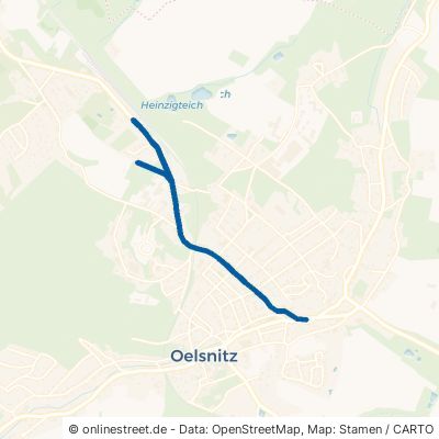 Bahnhofstraße Oelsnitz (Erzgebirge) Oelsnitz 
