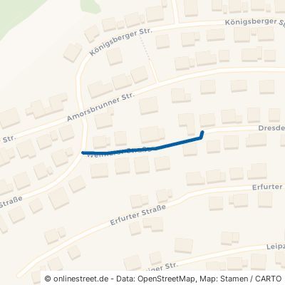 Weimarer Straße Amorbach 
