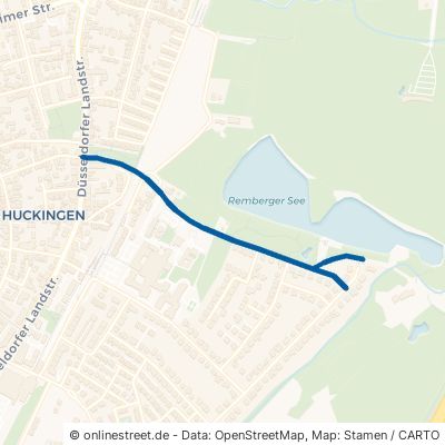 Remberger Straße Duisburg Huckingen 