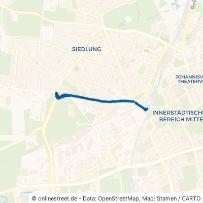 Kühnauer Straße Dessau-Roßlau Siedlung 