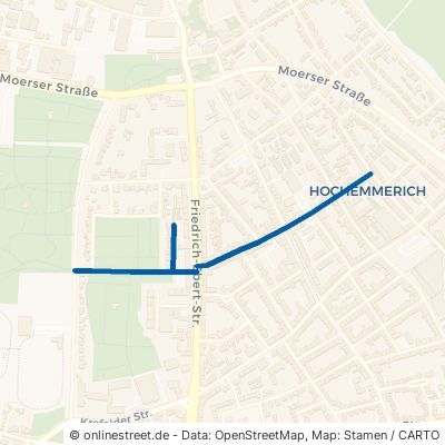 Günterstraße Duisburg Hochemmerich 