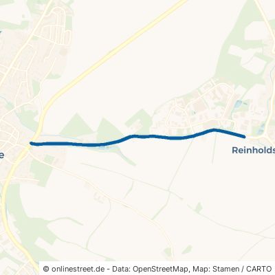 Glashütter Straße Dippoldiswalde Reinholdshain 