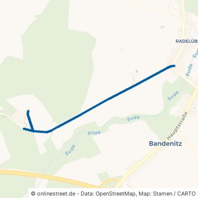 Bakendorfer Weg Bandenitz Radelübbe 