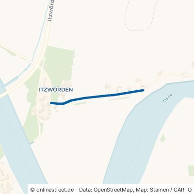 Itzwördener Fährweg Cadenberge Geversdorf 