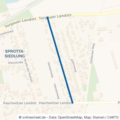 Rosenweg 04838 Doberschütz Sprotta-Siedlung 