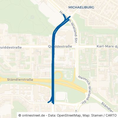 Albert-Schweitzer-Straße München Ramersdorf-Perlach 