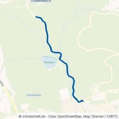 Günnenbacher Weg Bad Säckingen 