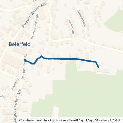 Stiehlerweg Grünhain-Beierfeld Beierfeld 