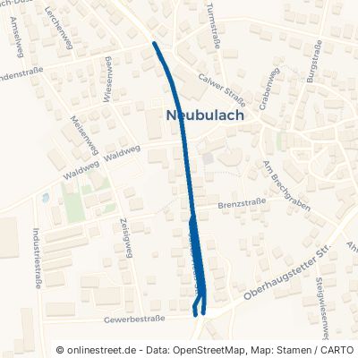 Julius-Heuß-Straße Neubulach 