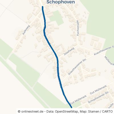 Schlichstraße Inden Schophoven 