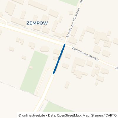 Luhmer Straße Wittstock Zempow 