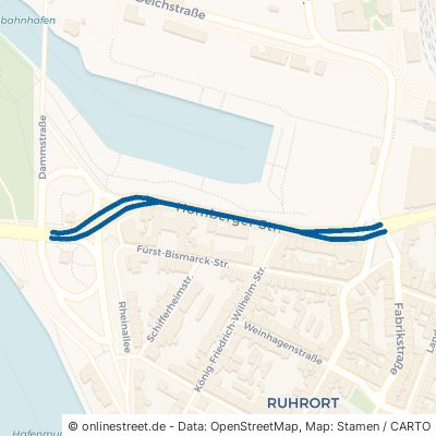 Homberger Straße Duisburg Ruhrort 