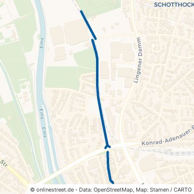 Walshagenstraße Rheine Schotthock 