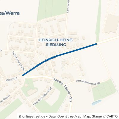 Herdaer Straße Werra-Suhl-Tal 