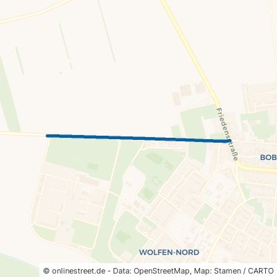 Siebenhausener Straße Bitterfeld-Wolfen Bobbau 