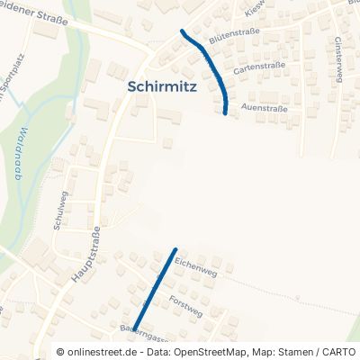 Flurstraße Schirmitz 