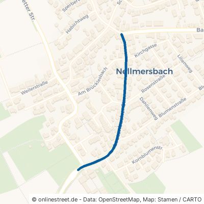 Leutenbacher Straße Leutenbach Nellmersbach 